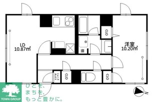 ミレドゥーエ西小山の物件間取画像